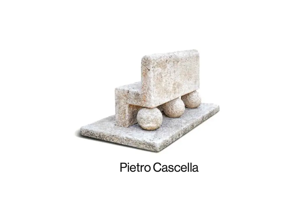 Seduta d’autore di Pietro Cascella
