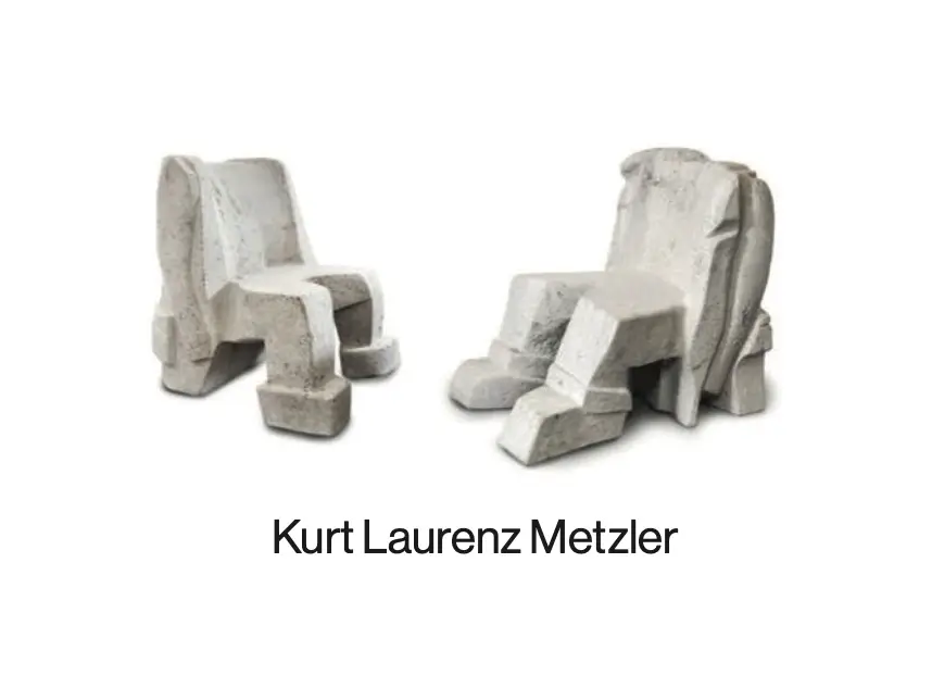 Seduta d’autore di Kurt Laurenz Metzler